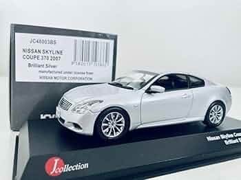 京商1/43 日産スカイラインクーペ370GT(CKV36)2007 シルバー 京商1/43 日産スカイラインクーペ370GT(CKV36)2007 シルバー